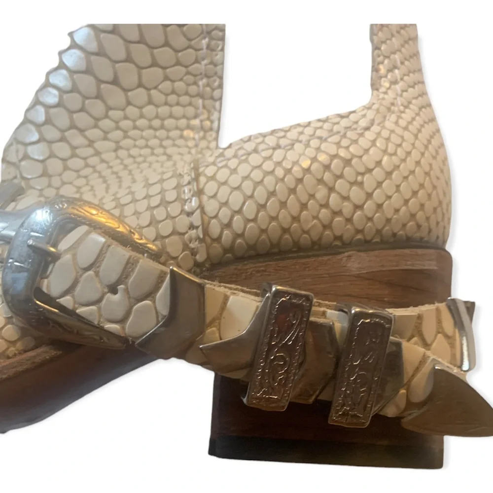 Freebird by Steven Cream Ankle Boots